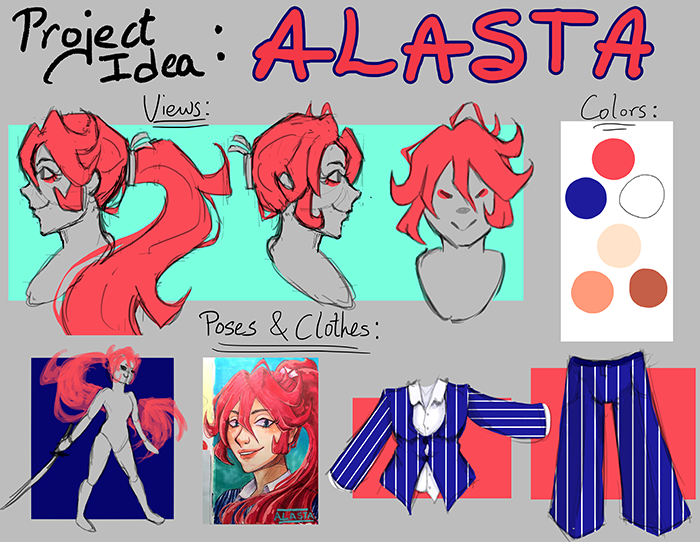Alasta Concept arts